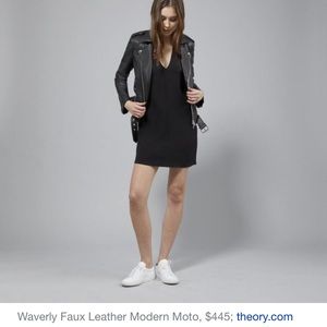 ISO Theory 2.0 waverly faux leather jacket, S or M